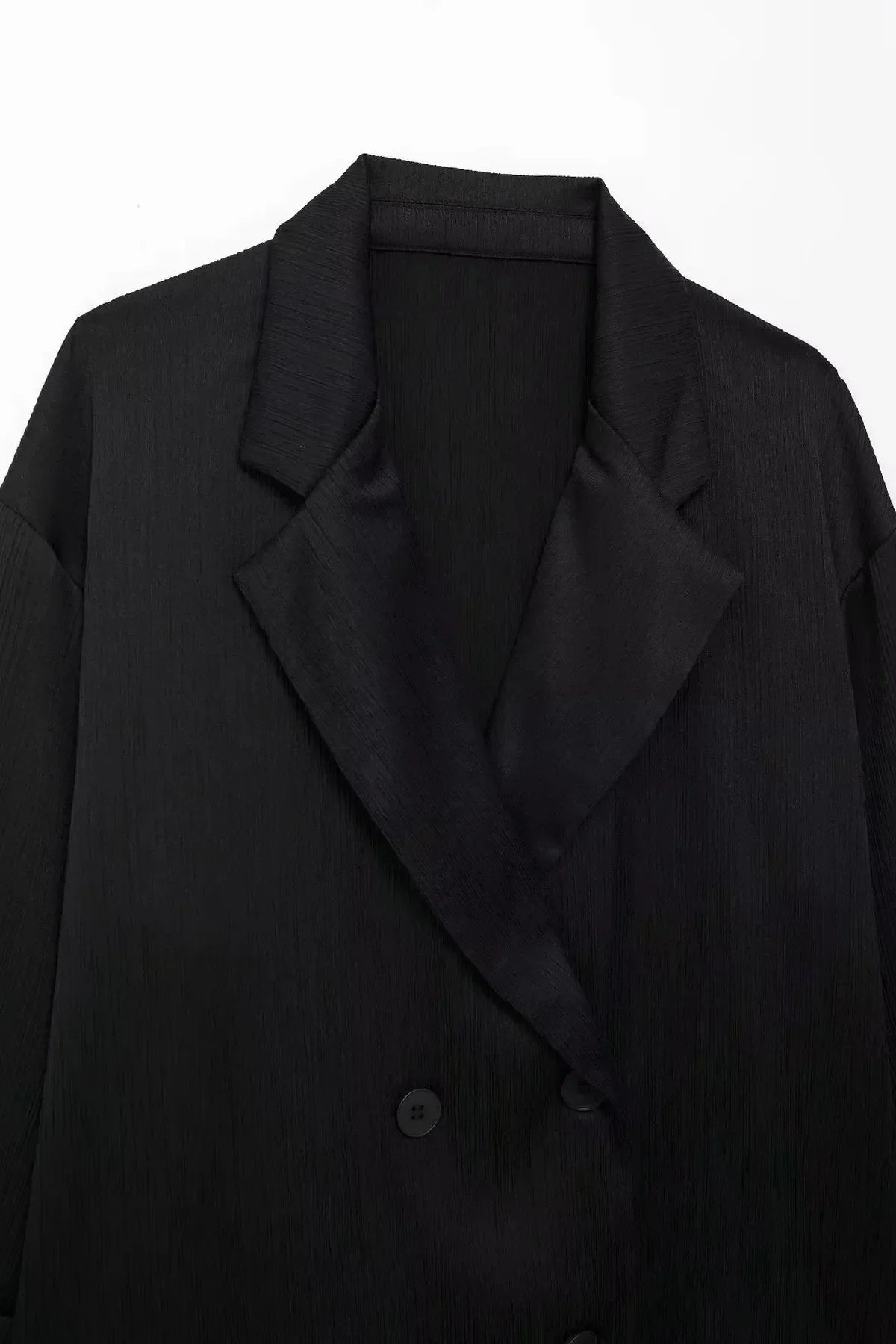 Double Breasted Blazer & Wide Leg Trouser Set | Oversized Fit