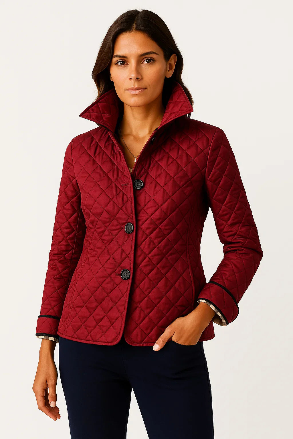 Quilted Jacket | Single Breasted | Lightweight Outerwear