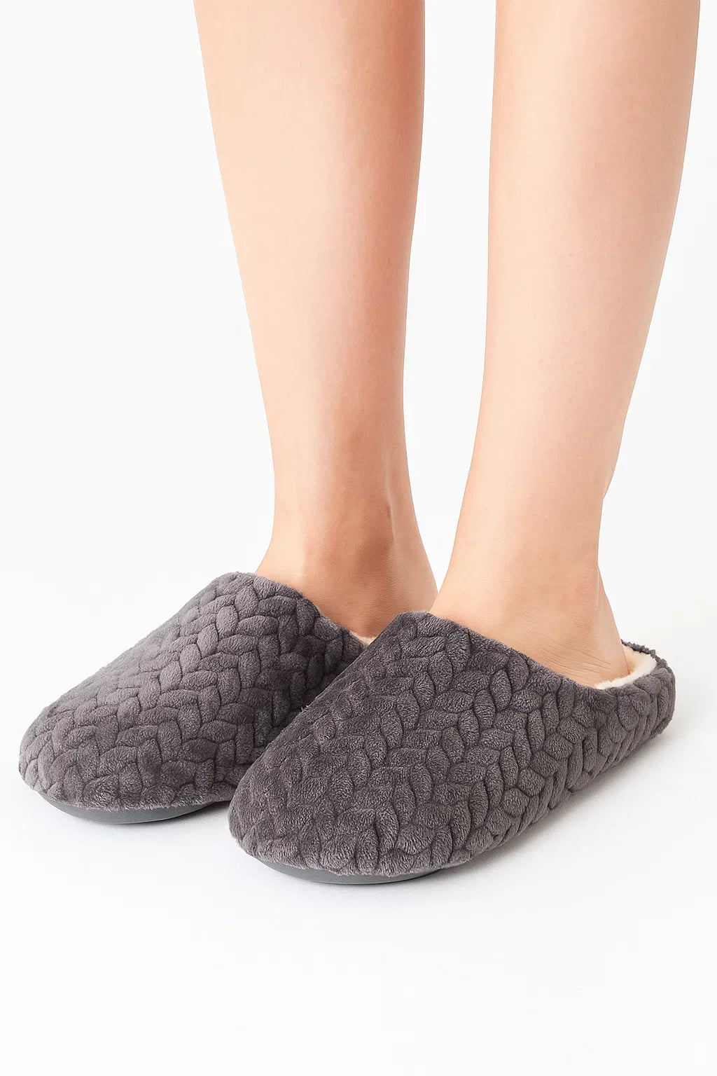 Women's Plush Indoor Slippers | Soft Winter House Slides