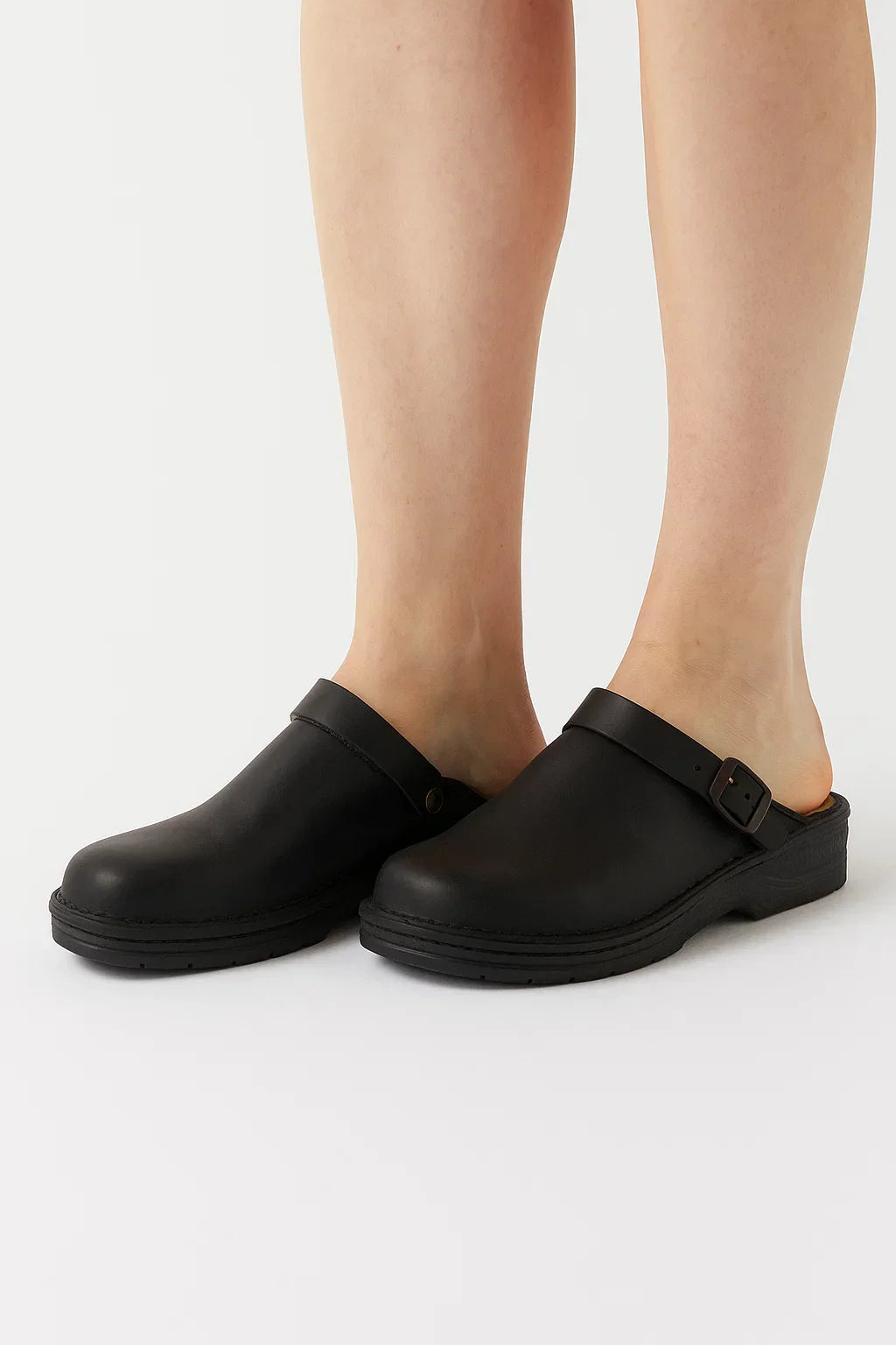 Unisex Clog Slippers | PU Leather | Orthopaedic Comfort Slip-On